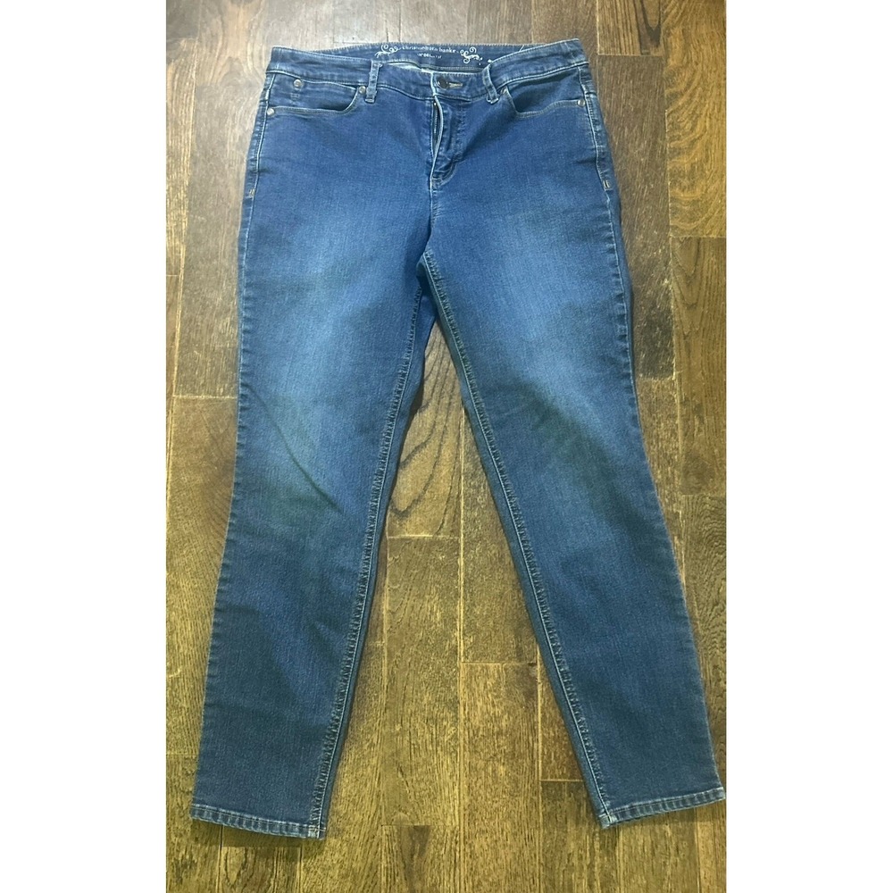 Christopher And Banks Women's Dark Wash Modern Fit Jeans Size: 6